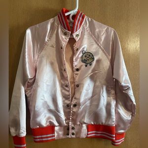 Tuesday Bassen discontinued donut bomber jacket